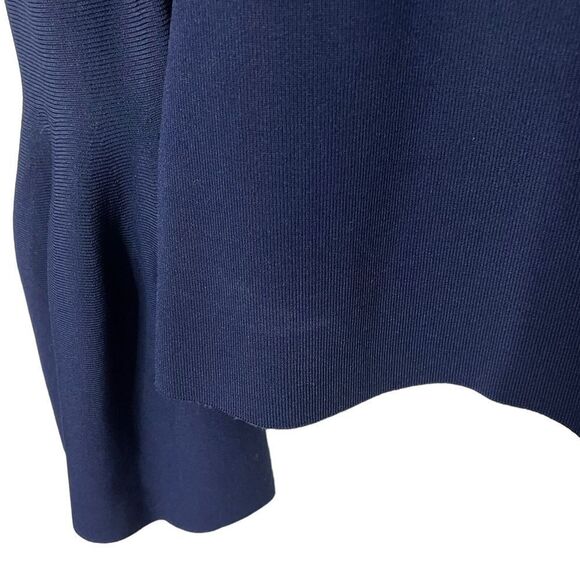 Jonathan Simkhai Signature Bell Sleeves Knit Blouse in Navy Blue - Size Small - Picture 10 of 14
